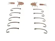 WHFR Mayfly Nymph Body Kit Fly Tying Materials Craft Hobby Beginner 10 Per Pack