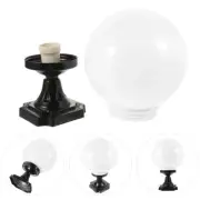 Spherical Column Lamp Light Bulb Cover Replacement Globe Lampshade