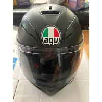 在飛比找蝦皮購物優惠-AGV K-3 SV 消光黑 二手 全罩式安全帽