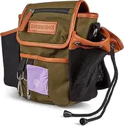 Barking Bags | The Original Dog Walking Bag - Khaki | As Seen On Dragons’ Den | Lightweight & Practical Design | Carry Dog Toys, Dog Treats, Poop Bags & More With Ease