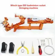 60LB Winch type Personal DIY badminton Tennis racket stringing Threading machine