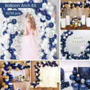 NEW 92/61X Balloon Arch Garland Kit Baby Shower Wedding Birthday Party-.-