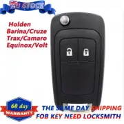 2 Button To Suit Holden Barina/Cruze/Trax Remote Flip Key Blank Shell/Case/Cover