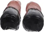 [CONGARTENO] 2 Pairs Hooves for Cosplay Whiskers Masquerade Hooves Gloves Novelty Tail Halloween Props Prom Horse Costume Sheepskin Gear Deer Paws Animal Masks Cow Muzzle Fake Dog Brown