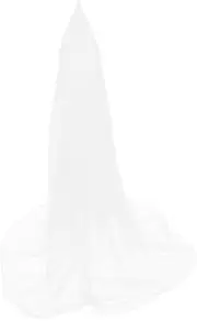 Vaguelly Crib Mosquito Net Crib Bedding Accessories Bug Net for Bed White Gauze