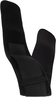 GANAZONO Lumbar Support Belt for Weights Sports Back Brace for Lower Back Protection Hip Thrusts Durable Fitness Waist Trainer for Safe Comfortable Workouts Fits Waist Up to Feet Black