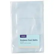 J.Burrows A5 Business Card Refills 10 Pack