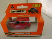 1998 MATCHBOX SUPERFAST #51 RED MERCEDES-BENZ A CLASS NEW IN BOX