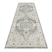 Augustine Acolyte Light Blue Runner Rug