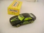 1993 MATCHBOX SUPERFAST #49 BLACK BMW 850i NEW IN BOX