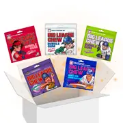Big League Chew Bubblegum Variety Pack Gift Box Set Bundle