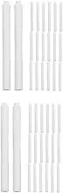 TEHAUX 2sets Water-based Erasable Chalk Markers Fine Tip White Paint Pens for Chalkboard Windows Signs 20pcs*2
