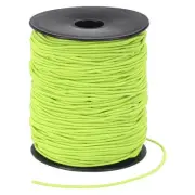 Elastic Cord, 1.5mm Stretchy Elastic String 100 Yards Fluorescent Green