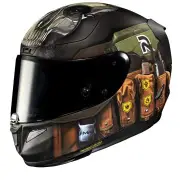 RPHA 11 Ghost Call of Duty Green Brown Full Face Helmet