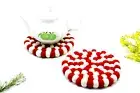 Dual Color Wool Trivet| Kitchen Decoration| Woolen Trivet| Durable Trivets
