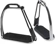 GARENDE 2Pcs Horse Stirrups Multipurpose Equestrian Tool Safe Stirrups for Outdoor Activities