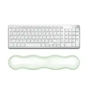 Large Green Silicone Keyboard Wrist Rest & Mouse Pad - Large Green