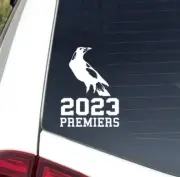 Collingwood 2023 Premiers Sticker AFL Grand Final Car Window Decal