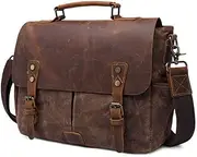 Camera Bag Portable Retro Portable Canvas Bag Men SLR Shoulder Bag for Hiking Travel