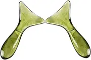 CALLARON 2pcs Massager Tool for Meridian Therapy Relieves Muscle Tension and Fatigue for Neck and Back Scraping Massage