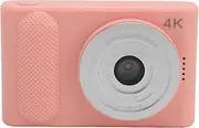 Digital Camera 48MP 4K, Auto Focus Compact Camera with 2.4 Inch Screen, 16X Digital Zoom, Vlogging Camera for Teens Beginners (Pink)