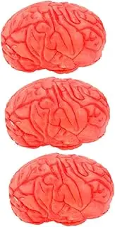 KONTONTY Realistic Simulated Fake Human Brain Halloween Decorative Props for Halloween Parties