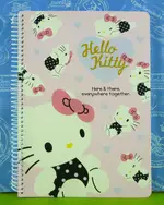 【震撼精品百貨】HELLO KITTY 凱蒂貓~筆記本~紫愛心【共1款】