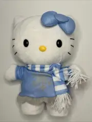 CVS Blue Christmas Themed Hello Kitty Animated Plush