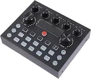 ULDIGI Music Mixer Sound Card Led Lights Voice Changer and Effects Board for Mobile/computer