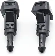 2 Pack Car Windshield Washer Wiper Water Jet Spray Nozzle Windscreen Washer Jets，for Chrysler 300 2006-2010