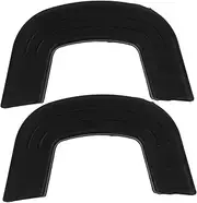 2pcs Heat Resistant Silicone Pot Handle Covers Insulated Hand Grip Holders for Frying Pans Skillets Scalding Pot Assist Covers for Safe Cooking