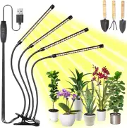Clip on Led Grow Lights for Indoor Plants, Grow Light Strip Gooseneck Full Spect