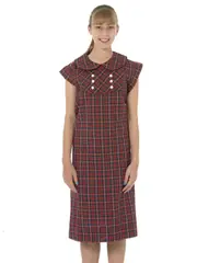 Red/Black Check Dress