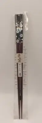Panda Head Chop Sticks Cherry Blossom Brown Black