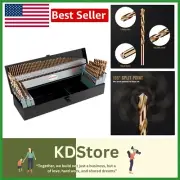 115-Piece Cobalt Drill Bit Set - M35 High-Speed Steel for Versatile Drilling