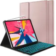 iPad Keyboard Case for iPad Pro 11 inch 2018, Protective Smart Case