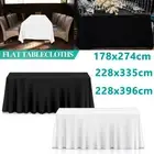 Rectangle Tablecloths Wedding Table Cloths Trestle Market Home Event Full Fitted