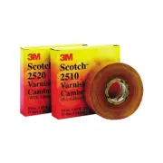 Scotch Varnished Cambric Tape 2520, 3/4 Inches X 60 Ft, Yellow - 1 per RL