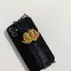 秋冬限定絲絨丘比特潮暗黑蕾絲天使適用iPhone11pro手機殼11pro