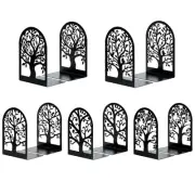 Book Ends, Metal Bookends for Shelves, Modern Tree Book Ends Decorative, Heav...
