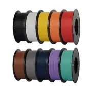 10KG Matte PLA Bundles 3D Printer Filament 1.75 mm 10 Packs 1KG Roll Mix Colours