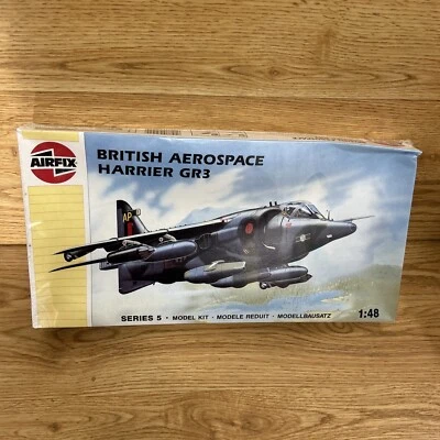 AIRFIX 1/48 British Aerospace Harrier GR3 5102 Model Kit New Sealed