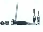 Tap And Die Holder Lathe Tailstock Inch Sliding Type Set With MT1 Shank