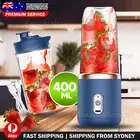 Portable USB Electric Fruit Juicer Blender Bottle Juice Shaker Smoothie Maker AU