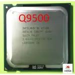 CPU Q9500 核心 2 QUAD-Q9500 SK 775 芯片, 帶散熱器膠