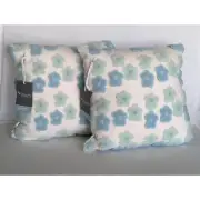 2 Set Koolaburra by Ugg Kids Teens Throw Pillows VERONICA 21x21 Floral NEW
