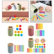 Color Shape Sorting Toy for Kids 3 4 5 Year Old Birthday Gift