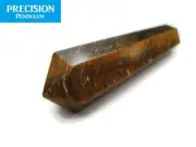 Double Terminated Tiger Eye Healing Magic Grid Pencil Point Gemstone Crystal
