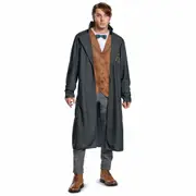 Newt Scamander Deluxe Fantastic Beasts Harry Potter Adult Mens Costume Plus 2XL