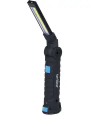[Brillar] Flexi Mate 300 Lumen Rechargeable Work Light Black